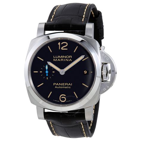 panerai luminor marina 1950 automatic black dial men's watch pam01392|Panerai Luminor marina 1950 automatic.